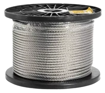 cabo de aço com fundo